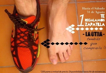 Running Company Madrid: pagas una zapatilla y te regalan la otra (para que tengas el par) 