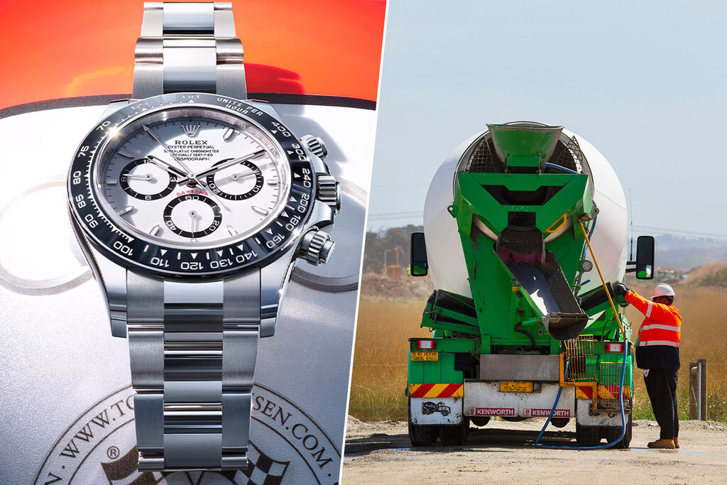 Un jefe de obra demandó a su empresa por haber perdido un Rolex en el hormigón. La justicia se lo dejó claro: o a Rolex o a obras