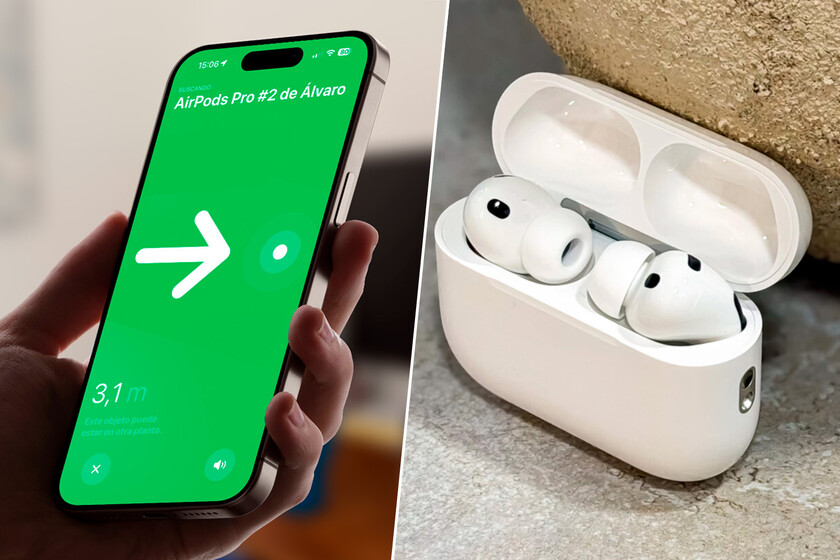 Soy un desastre con los AirPods y casi nunca sé donde están. Esta función del iPhone me ayuda a encontrarlos