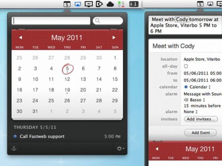 Fantastical, nuevo estilo para una aplicación de calendarios