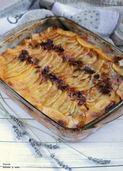 Receta de pastel de solomillo de cerdo con patatas panadera