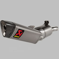Akrapovic pone a dieta a las BMW F 900 R y F 900 XR a base de titanio: algo más de potencia y 1,6 kg menos