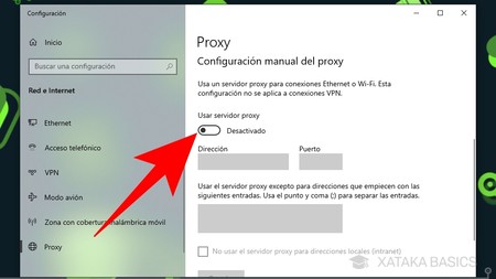 Config Proxy Propia