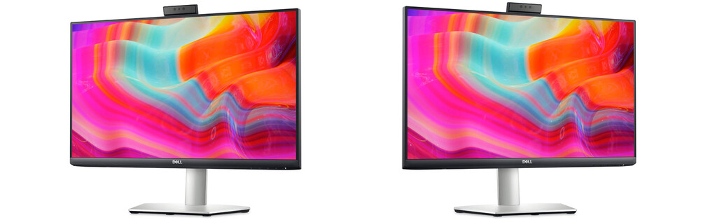 Dell anuncia los monitores S2422HZ y S2722DZ: con cámara retráctil para videollamadas con cancelación de ruido y altavoces