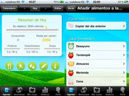 Shape Up: para contar calorías con tu iPhone