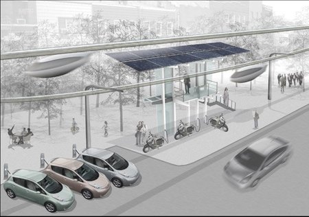 SkyTran, el futuro del transporte urbano