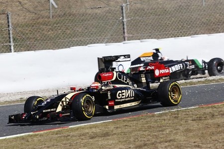 Pastor Maldonado cierra las pruebas de Barcelona con el mejor registro