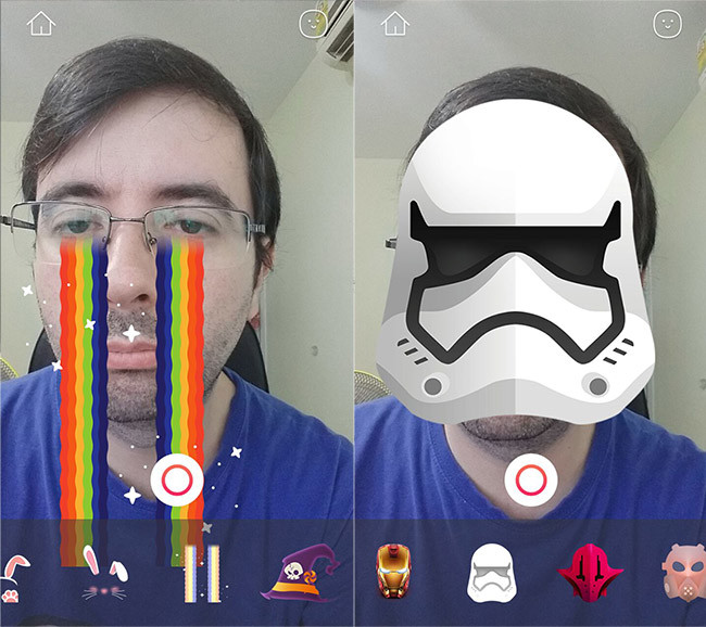 7 aplicaciones para añadir efectos sobre tu cara en tiempo real