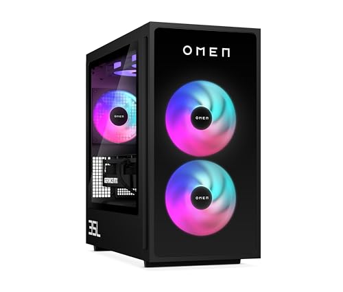 HP Ordenador sobremesa Gaming OMEN (Procesador Intel Core Ultra 7 265K, 32GB RAM, 1 TB SSD, NVIDIA GeForce RTX 5070 12GB, Windows 11)