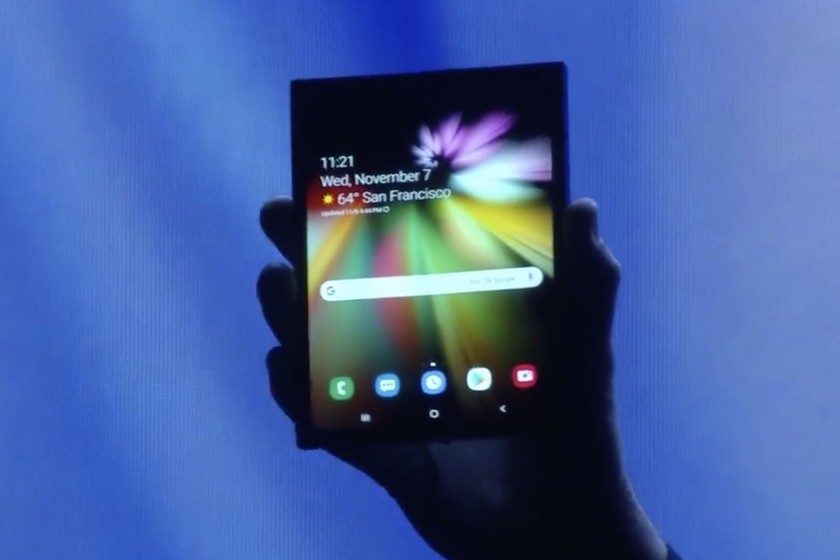 Aquí está el primer teléfono plegable de Samsung, que saldrá a la venta