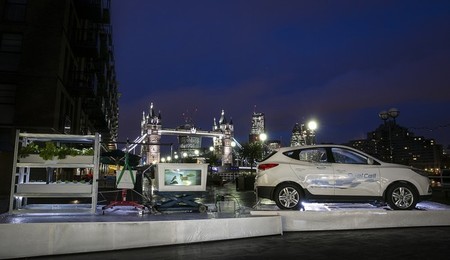 Hyundai presenta en Londres la pila de hidrógeno que mantiene vivo a un ecosistema