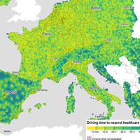 Este mapa te ayuda a elegir casa según un dato básico: la distancia a hospitales y escuelas