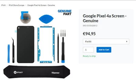 Google Pixel 4a Ifixit