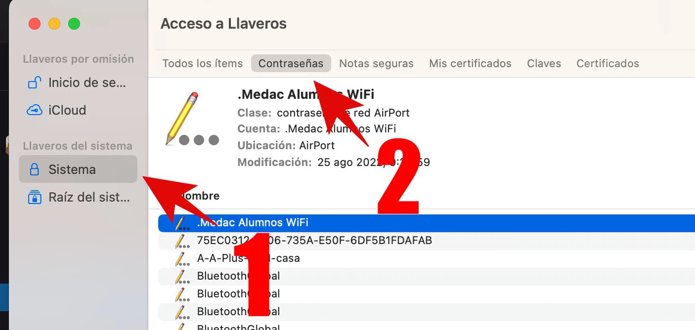 sistema mac