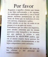 El rechazo a los clientes con niños ¿es lógico?