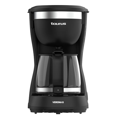 Taurus - Cafetera de Goteo 600W, 600 ml