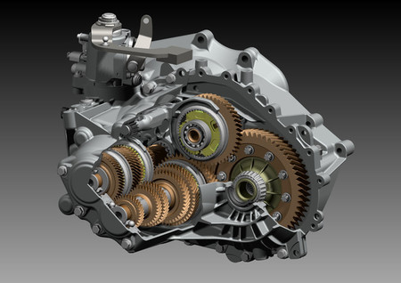 Transmisión manual de seis relaciones