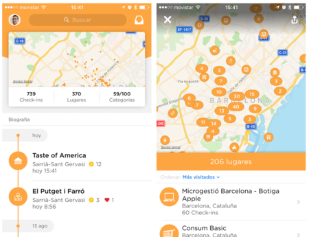 Swarm 5, Foursquare vuelve a empujar sus check-ins con una nueva fórmula: App de la Semana