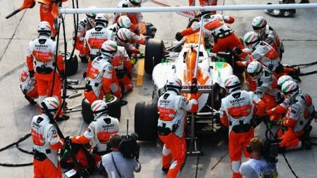 En Force India insistirán con su sistema de "tuerca cautiva"