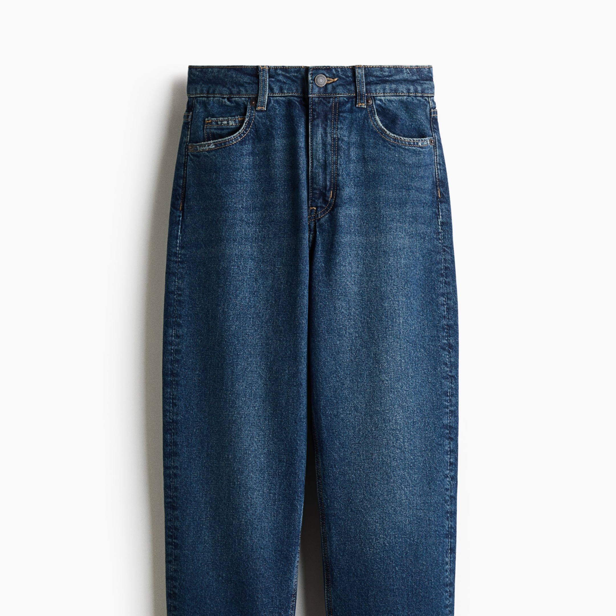 Mom Slim Fit High Waist Ankle Jeans

