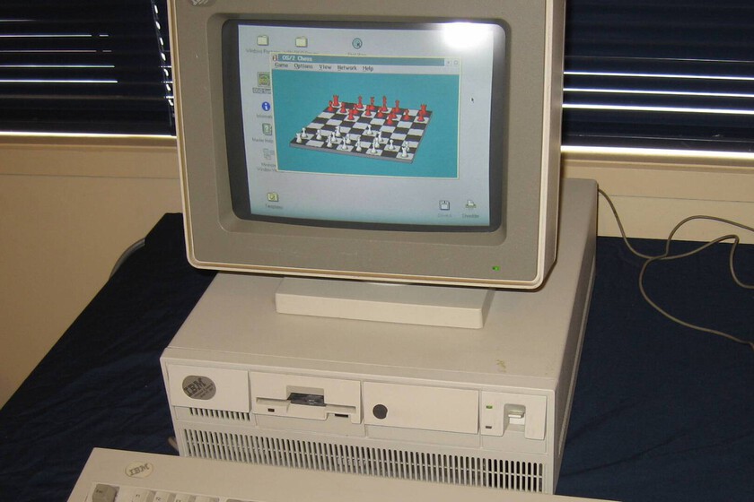 Imagen De Ordenador Ibm Intel 80386