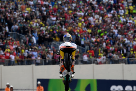 Brad Binder Moto3 World Champion Aragon 2016