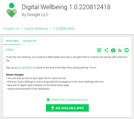Digital Wellbeing
