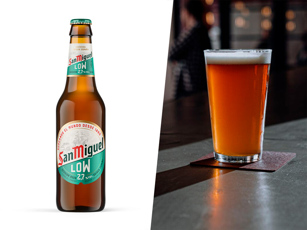 Ni sin alcohol, ni 0,0%: las cervezas "low" quieren llegar a un nuevo nicho y San Miguel ya ha dado el primer paso
