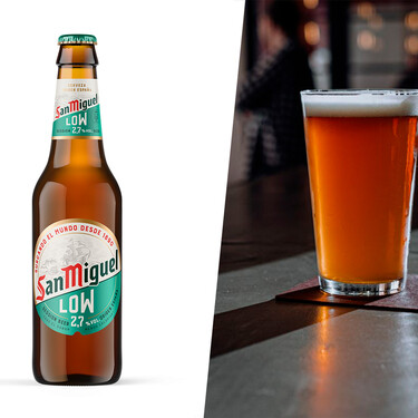 Cada vez bebemos más cerveza sin alcohol, pero San Miguel quiere que tomemos un poquito: su nueva birra tiene menos de 3 grados
