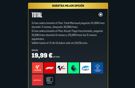 Dazn Total Promo