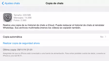 Whatsapp Copia Seguridad