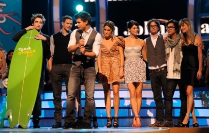 'Crepúsculo' sigue triunfando, esta vez en los Teen Choice Awards