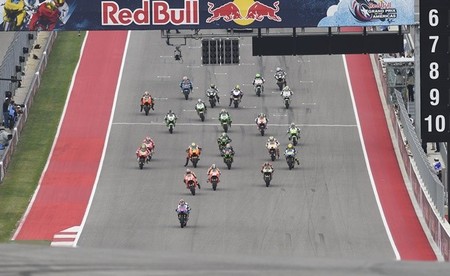 Salida GP Américas