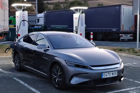 BYD Han Ionity Pamplona