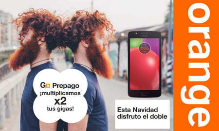Orange duplica los gigas en prepago por navidad