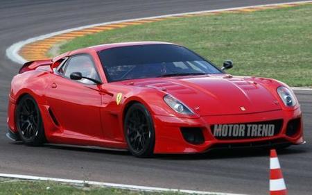 Ferrari 599XX de pruebas en Maranello