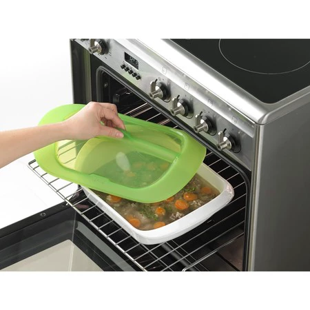 Rustidor de la marca Lékué con tapa para horno por sólo 22,85 €. ¡Podemos ahorrar más de 15 euros! 