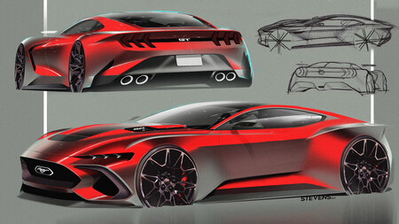 Ford Mustang 7 Gen 9