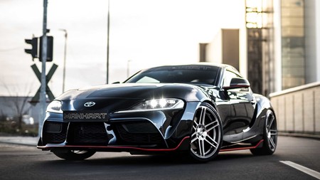 Toyota GR450 Supra by Manhart, el deportivo recibe potencia suficiente para dejar huella en el pavimento