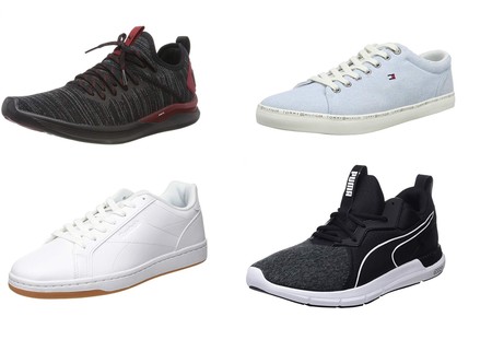 Chollos en tallas sueltas de zapatillas Tommy Hilfiger, Reebok o Puma o Nike por menos de 30 euros en Amazon