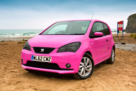 Miinx, el SEAT Mii rosa que conduciría Krispin Klander