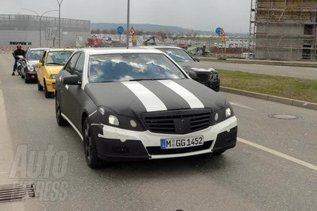 Mercedes Clase E 2010 Fotos espia