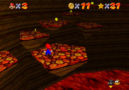 Super Mario 64: cómo conseguir la estrella Hot Foot-it into the Volcano de Lethal Lava Land
