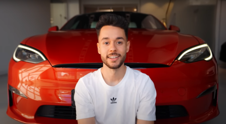 The Grefg y su Tesla Model S Plaid+