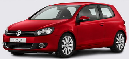 Volkswagen Golf VI, gama de colores y precios en Alemania