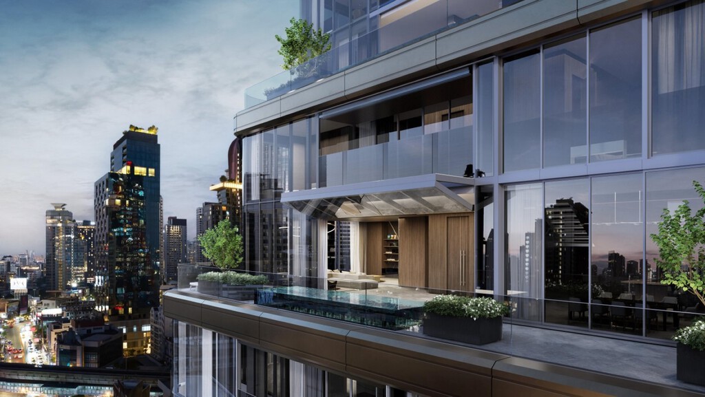 Porsche ha levantado en Bangkok el edificio soñado por cualquier amante del motor: pisos de ultralujo con piscina en la terraza y un garaje que eclipsa al salón 