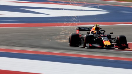 Albon Austin F1 2019