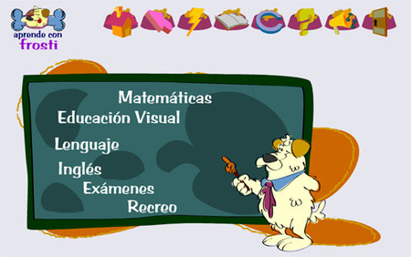 Aprende con Frosti: repasando las lecciones del cole