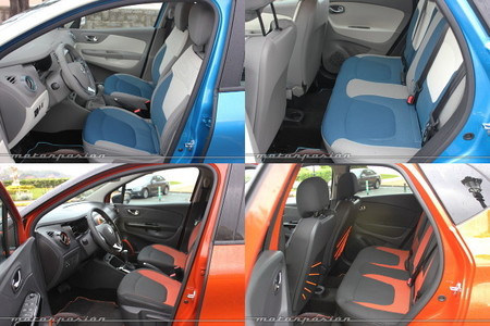 Renault Captur 2013, vista interior