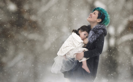 Breastfeeding In The Snow